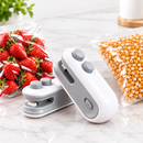 Mini Seladora Recarregável 2 em 1 – Mantenha Seus Alimentos Frescos por Muito Mais Tempo