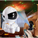 Projetor Astronauta Galáxia 3D
