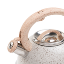 Chaleira de Apito com Indução - Brinox - Roma 2,7 litros - Cor Vanilla