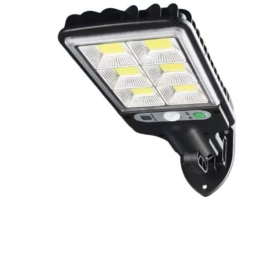 Luz Solar de Rua 21W – Sensor de Movimento • Controle Remoto • À Prova d’Água • 3 Modos de Iluminação