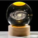 🌙 Luminária Decorativa Globo LED — Lua / Via Láctea / Sistema Solar
