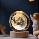 🌙 Luminária Decorativa Globo LED — Lua / Via Láctea / Sistema Solar