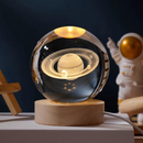 🌙 Luminária Decorativa Globo LED — Lua / Via Láctea / Sistema Solar