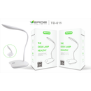 Luminária Abajur de Mesa LED — Luz Recarregável Touch, Haste Flexível