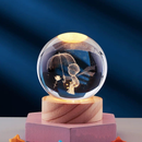 🌙 Luminária Decorativa Globo LED — Lua / Via Láctea / Sistema Solar