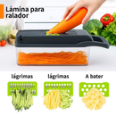 Fatiador de legumes cortador verduras multifuncional profissional em aço inoxidável 16 em 1