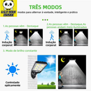 Luz Solar De Rua Taman 21W LED Controle Remoto De Jardim À Prova D'água Indução Automática Com 3 Modos