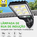 Luz Solar De Rua Taman 21W LED Controle Remoto De Jardim À Prova D'água Indução Automática Com 3 Modos