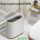 Lixeira Inteligente De Banheiro Estreito Cestos De Cozinha Com Sensor Automático Cesto，Saco De Lixo