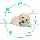Brinquedo Mastigável Cachorro - Osso Dental 3 em 1 | Mordedor e Escova Dentes | Remove Tártaro | KIT2